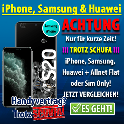 handyvertrag ohne schufa iphone samsung 100% zusage